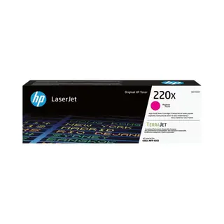 Hp 220X originele LaserJet-tonercartridge, magenta