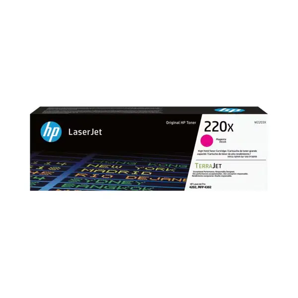 Hp 220X Magenta Original LaserJet Toner Cartridge thumbnail