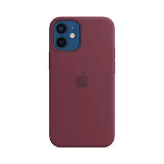 Apple iPhone 12 mini Silicone Case with MagSafe - Plum
