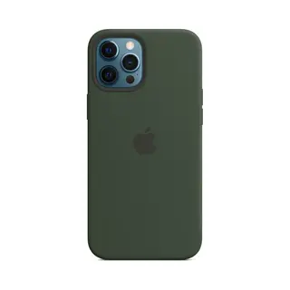 Apple iPhone 12 Pro Max Silicone Case with MagSafe - Cypress Green