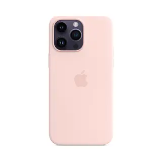 Apple iPhone 14 Pro Max Silicone Case with MagSafe - Chalk Pink