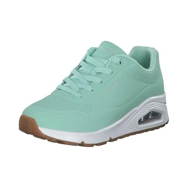Skechers Uno Stand Air Mnt Mint Womens Trainers 73690 In A Plain Man-made In Size 7 thumbnail