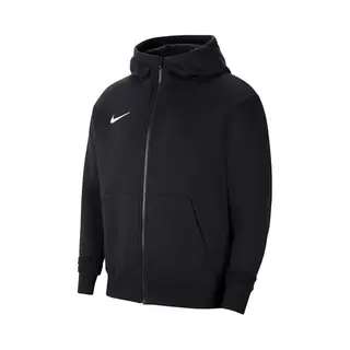 Nike Unisex-Child Y Nk Flc Park20 Fz Hoodie Hooded Sweatshirt, Schwarz/Weiß, S (128 -137)