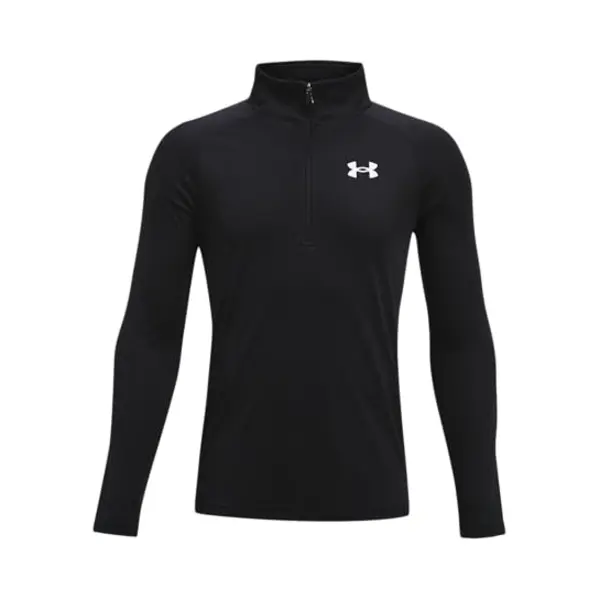 Under Armour Ua Tech 2.0 1 - 2 Zip Unisex Sporttrui - Zwart - Wit thumbnail