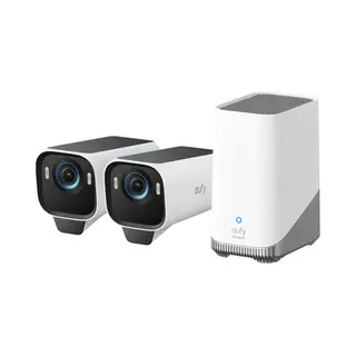 Eufy eufyCam S3 Pro 2-Cam Kit Kogel (vorm) Ip-beveiligingscamera Buiten 3840 x 2160 Pixels Muur