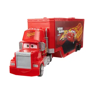 Mattel Disney Pixar Cars Disney en Pixar Cars Transformerende Mack Speelset, 2-in-1 speelgoedtruck en onderhoudsstation