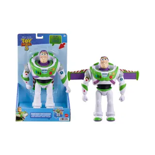 Mattel Disney Pixar Toy Story 5 große startbereite Buzz Lightyear-Figur, 25 cm beweglich