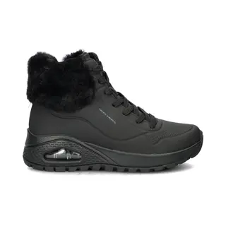 Skechers Modern Comfort Women's Uno Rugged - Fall Air Laarzen Voor Dames, Zwart.