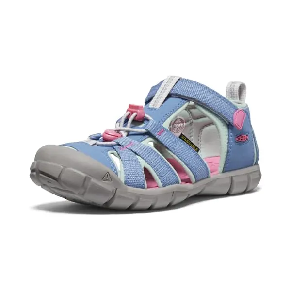 Keen Seacamp 2 Cnx Unisex Kinder Sandalen, Coronet Blue Hot Pink, 24 Eu thumbnail