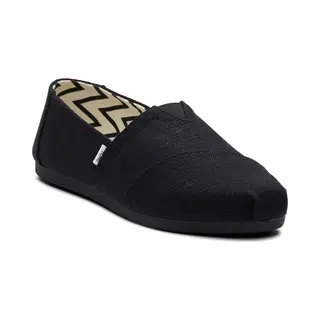 Toms Women's Alpargata Slip On Shoe In Black | Size, 6