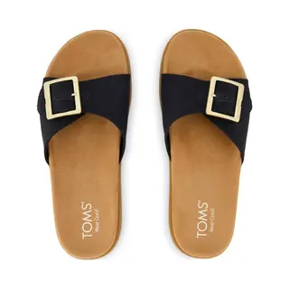 Toms Women's Marin Slide Sandal Black | Size, 6