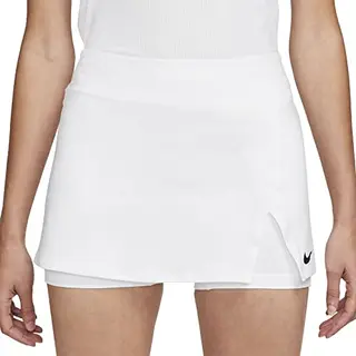 Nike Women's Nikecourt Dri-fit Victory Skirt, White/Black, M