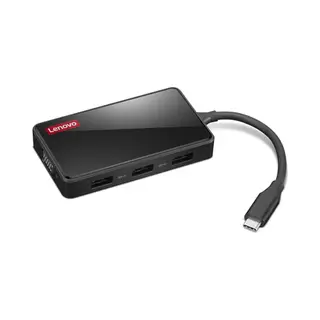 Lenovo GX91M73945 laptop dock/port replicator Wired Usb 3.2 Gen 1 (3.1 Gen 1) Type-C Black