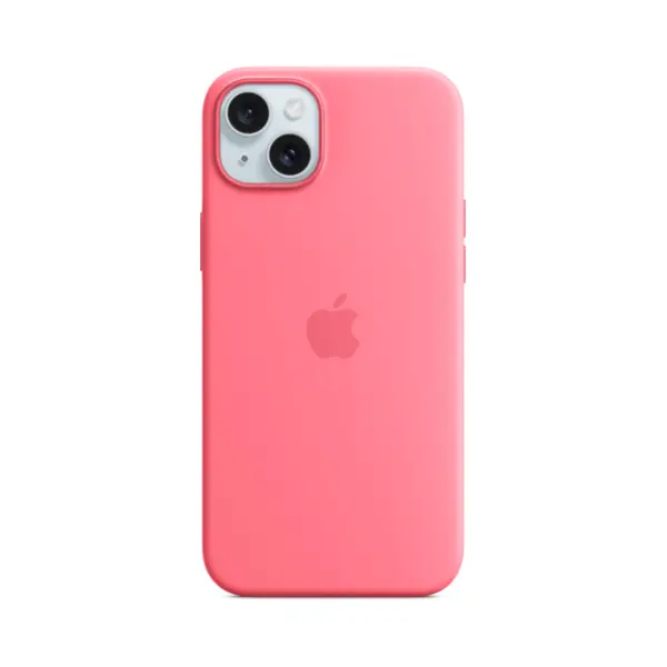 Apple Siliconenhoesje met MagSafe voor iPhone 15 Plus - Roze thumbnail