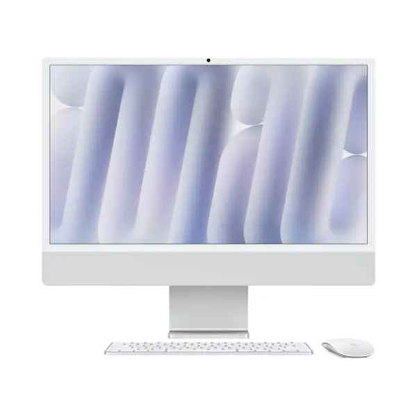 Apple iMac Apple M M4 59,7 cm (23.5") 4480 x 2520 Pixels Alles-in-één-pc 16 Gb 256 Gb Ssd macOS Sequoia Wi-Fi 6E (802.11ax) Zilver thumbnail