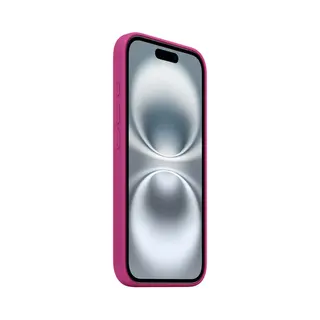 Apple Siliconenhoesje met MagSafe voor iPhone 16 - Fuchsia