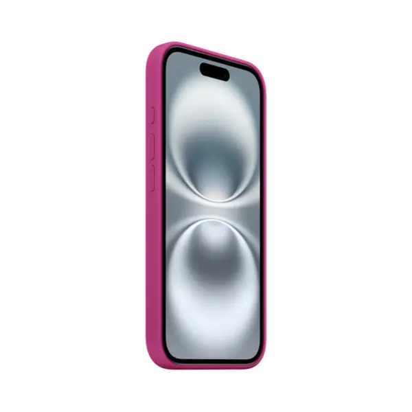 Apple iPhone 16 Silikon Case mit MagSafe – Fuchsia thumbnail