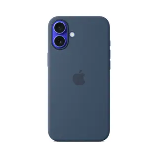 Apple Siliconenhoesje met MagSafe voor iPhone 16 Plus - Denim