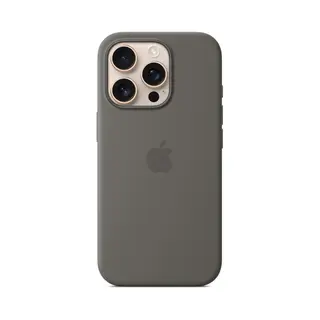 Apple Siliconenhoesje met MagSafe voor iPhone 16 Pro - Rotsgrijs