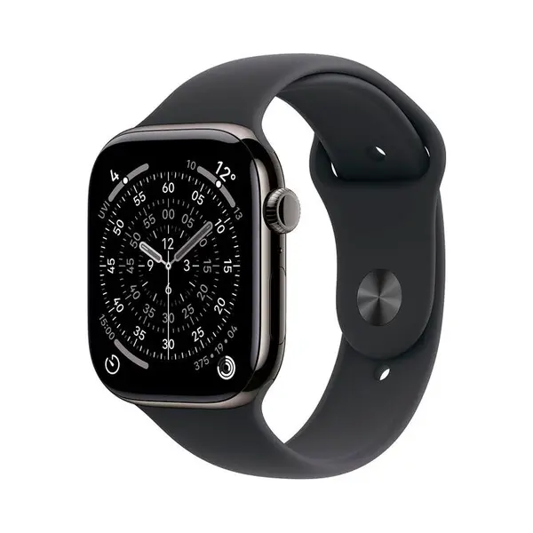 Apple Watch Series 11 Oled 42 mm Digital 374 x 446 Pixel Touchscreen 5G Titan Wlan Gps thumbnail
