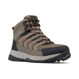Columbia, Herren, Wanderschuhe, Strata Trail™ Mid Wp (45), Braun, Beige