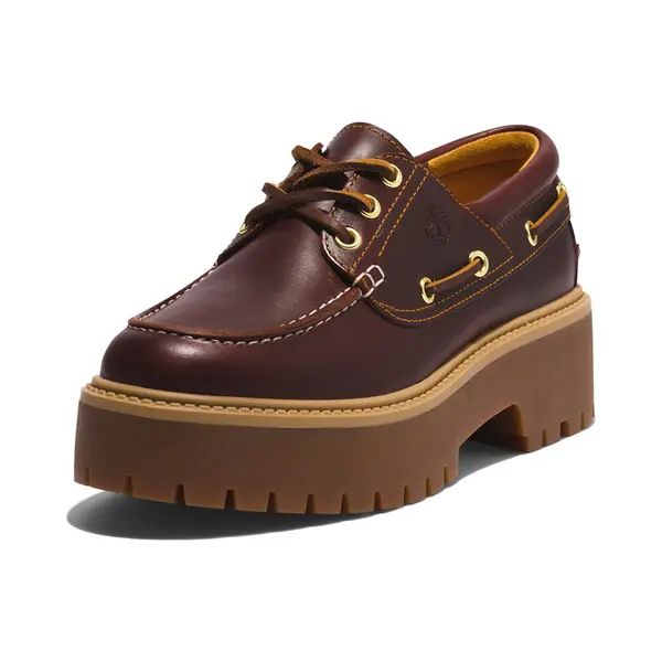 Women's Leather Boat Shoes Timberland Stone Street thumbnail