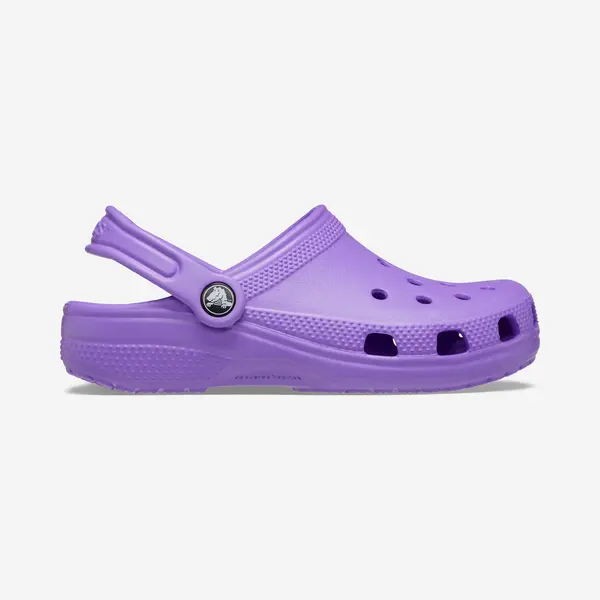 Crocs Kids Classic Clog In Purple thumbnail