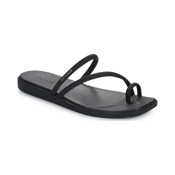 Crocs Miami Platte Damessandalen, Zwart, 41/42 Eu thumbnail
