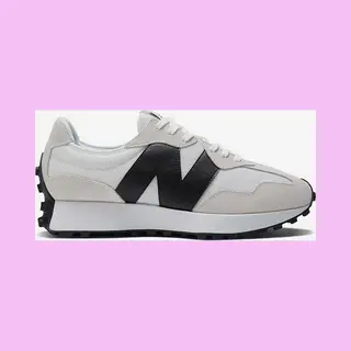 New Balance Lage Schoen '327' Crème / Zwart / Wit