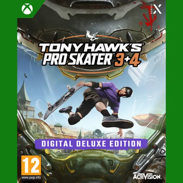 Microsoft Tony Hawk's Pro Skater 3 + 4 - Digital Deluxe Edition (Xsx) Meertalig Xbox Series X thumbnail