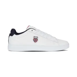 K-Swiss Kswiss Men's Court Shield Ii, Wht/Peacot/Smba Red, 44EU