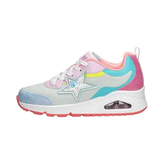 Skechers Uno - Starry Vibe Meisjes Sneakers - Blauw/Multicolour - Maat 37