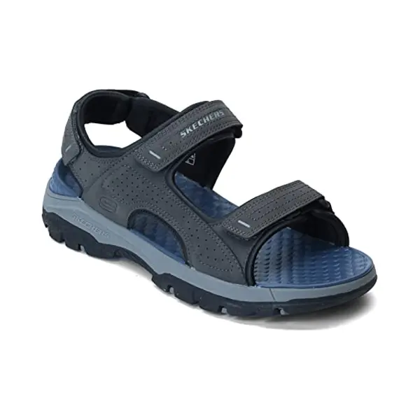 Skechers Relaxed Fit Tresman Garo Sandalen Grijs - Maat 44 thumbnail
