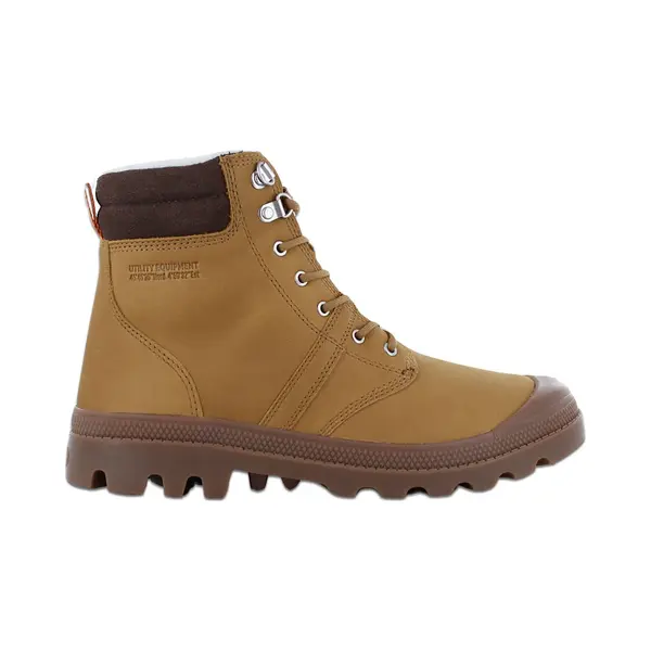 Palladium PallaBrousse Sc Sportcuff Wp+ - Heren Laarzen Schoenen Boots Leer Bruin 08841-203-M - Maat Eu 44 Uk 9.5 thumbnail