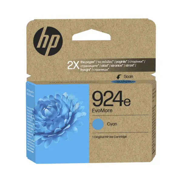 Hp 924e EvoMore Cyan Original Druckerpatrone thumbnail