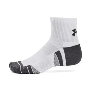 Under Armour Ua Performance Tech 3pk Qtr, Lg, White / White / Jet Gray