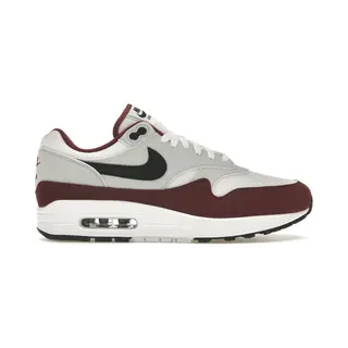 Nike Air Max 1 Sneakers - Casual Schoenen - Wit - Rood - Grijs - FD9082-106 - Air Max 1 Team Red - Maat 38.5