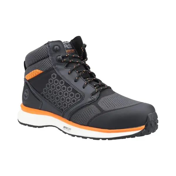 Timberland Pro Reaxion Mid Black/orange EU41 US8 UK7 thumbnail