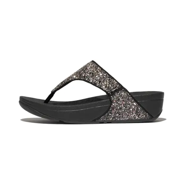 Fitflop, Vrouwen, Sandalen, Lulu Toe-Post Sandals, Zwart, (36) thumbnail