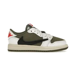 Jordan 1 Retro Low Og Sp Travis Scott Medium Olive (Ps) - Kinderen