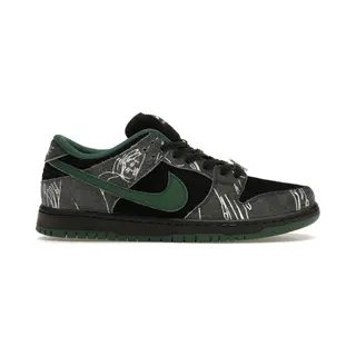 There Skateboards X Nike Dunk Low Sb Ultra Humanized Unisex Sneakers Zwart Gorge-Groen Summit-Wit HF7743-001 40.5