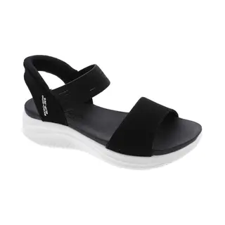 Skechers Slip-ins, Ultra Flex 3.0 - Summerville Sandals - Black Size 8
