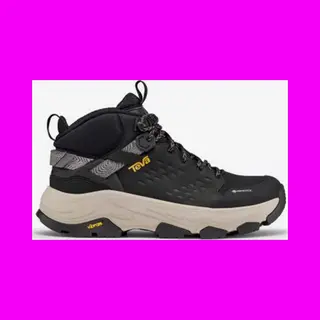 Women's Teva Grandview Max Gore-Tex Hiking Boots In Black, Size 4
