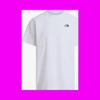 The North Face Herren Evolution Simple Dome Regular Short Sl T-Shirt, Tnf White, Xl