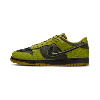 Nike Dunk Low Halloween Skull Unisex-Sneaker Grün Bright-Cactus Schwarz HV6103-300 42.5