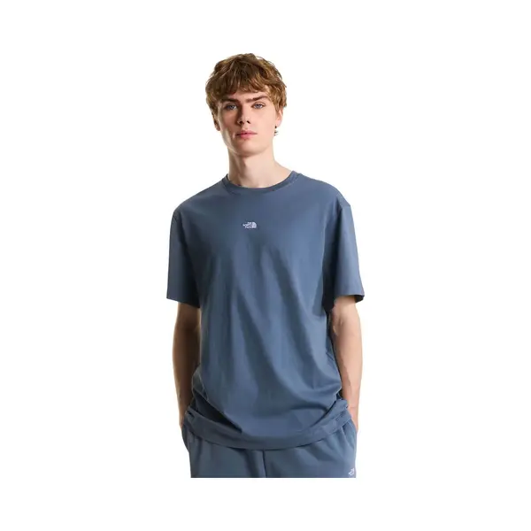 The North Face Mens Essential Centre Logo Relaxed T-Shirt - Granite Grey - 2XL thumbnail