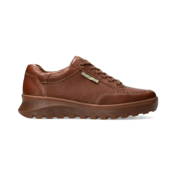 Mephisto Flynn - Heren Sneaker - Bruin - Maat 42.5 (Eu) 8.5 (Uk) thumbnail