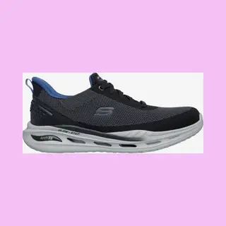 Skechers Arch Fit Orvan Kincade Shoes Black White Grey - 40