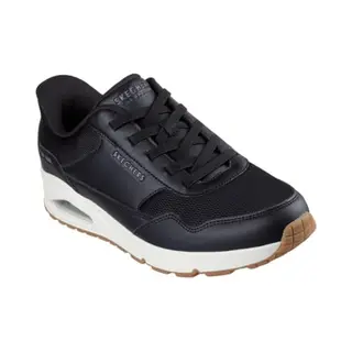 Skechers Hands-free Instapper Uno Banksia Sneakers Voor Heren, Zwart., 47.5 Eu