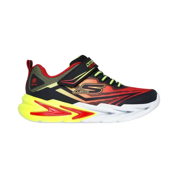 Skechers Flex-Glow Ultra Jongens Sneakers - Zwart thumbnail